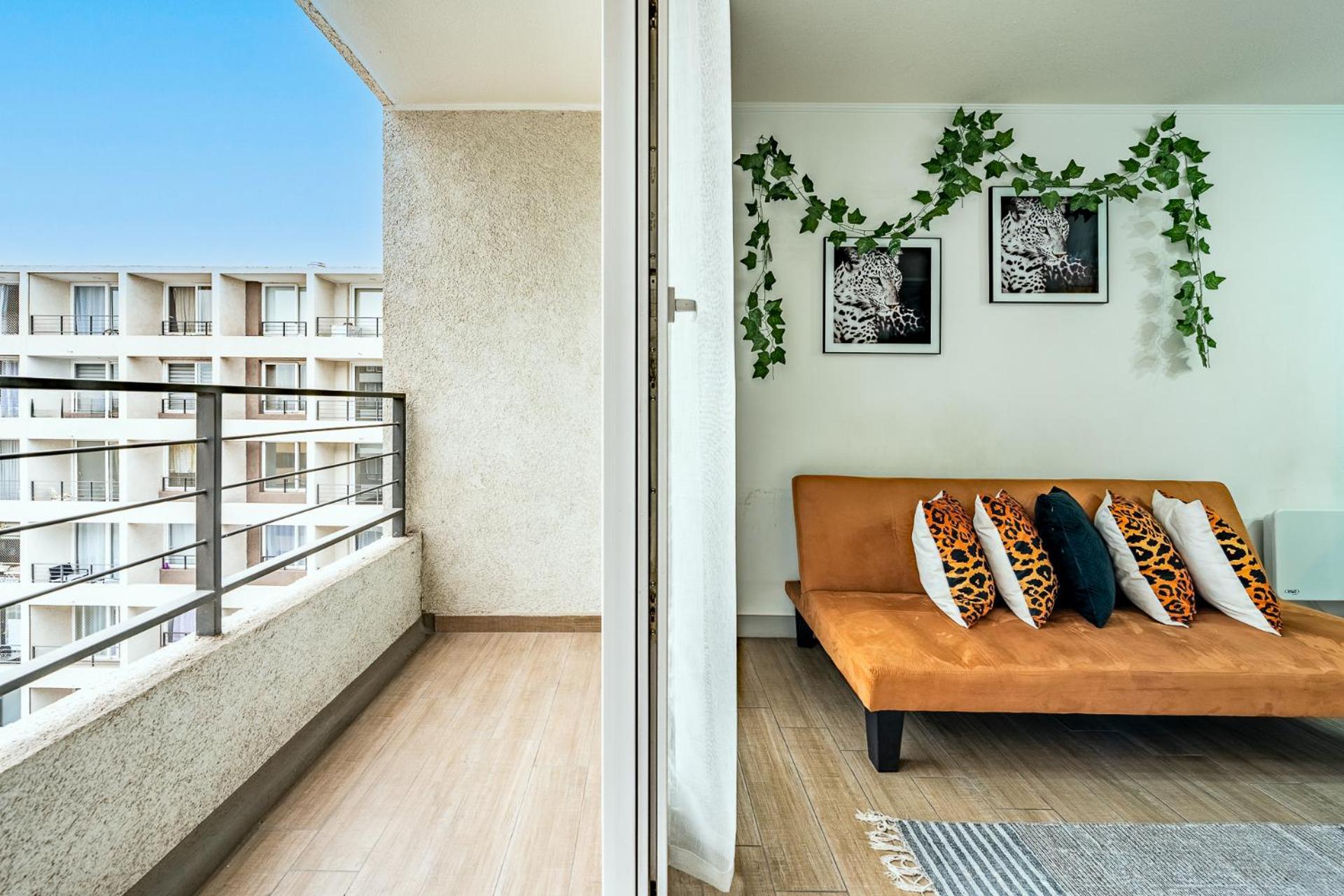 Apartamento Comodo Con Terraza En Centro *